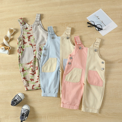 Mameluco Infantil con Tirantes - Diseño Adorable para Bebés