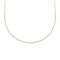 Sterling Plateado Clavicle Chain Plateado Chain Necklace Blanco