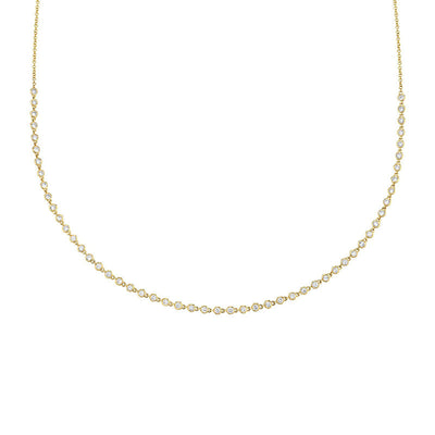 Collar Cadena Clavícula en Plata de Ley - Image 2