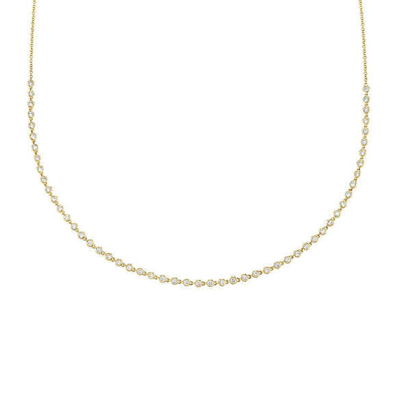 Collar Cadena Clavícula en Plata de Ley