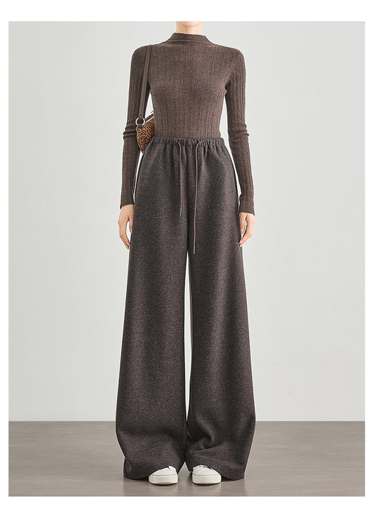Pantalones de Jogger en Tweed Estampado - Mezcla de Lana Confortable - Image 19