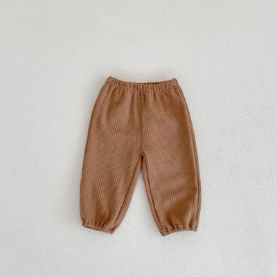 Pantalones Holgados de Algodón Acanalado para Niños - Image 2