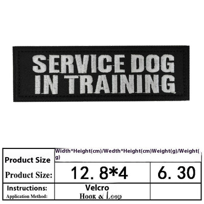 Accesorios para Perros con Bordado y Velcro - Pegatinas Decorativas Personalizables - Image 12