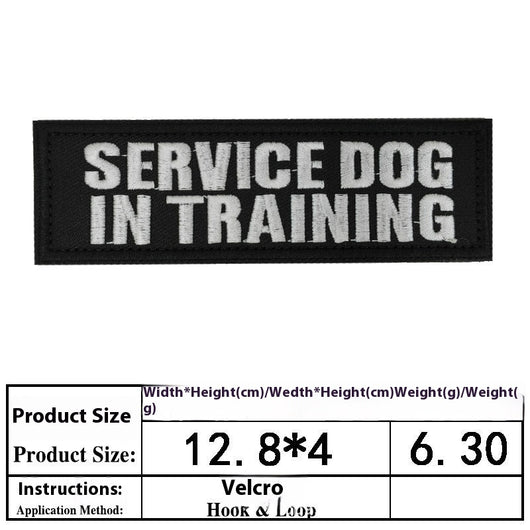 Accesorios para Perros con Bordado y Velcro - Pegatinas Decorativas Personalizables - Image 12