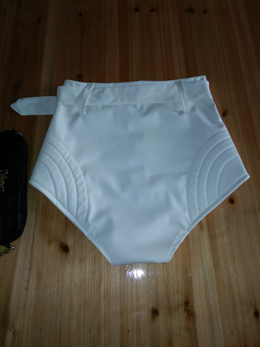 Shorts Talle Alto Fluorescente Ajustados para Mujer - Image 9