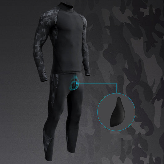 Traje de Baño Manga Larga con Protección Solar para Hombre - Image 2