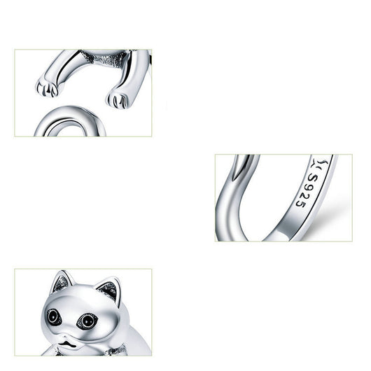 Anillo de Gato Travieso - Diseño Lindo y Ajustable - Image 14