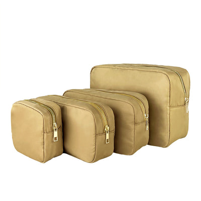 Bolsa de Maquillaje Impermeable de Gran Capacidad con Cierre - Image 29