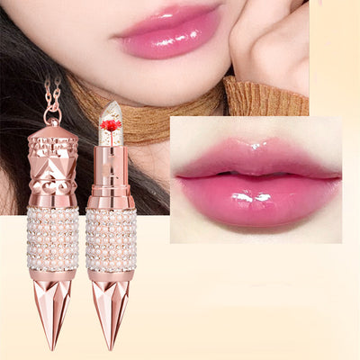 Labial Jelly Floral Cambia Color con Lámina Dorada - Hidratante - Image 3