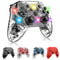Control Inalámbrico Gamer Bluetooth con Luces LED Transparente
