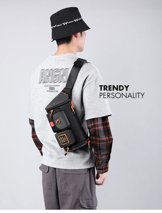 Bolsa Pectoral Impermeable para Hombre - Estilo Urbano Moderno - Image 12