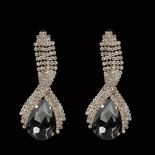 Aretes Elegantes Reina de la Fiesta