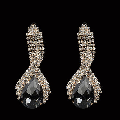 Aretes Elegantes Reina de la Fiesta