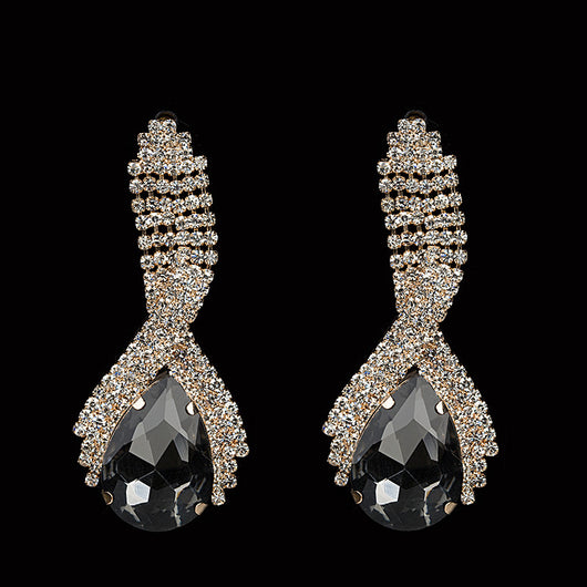 Aretes Elegantes Reina de la Fiesta