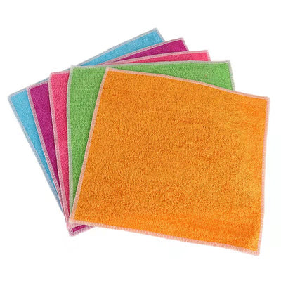Paño de Cocina de Fibra de Bambú Absorbente sin Residuos de Aceite - Image 3