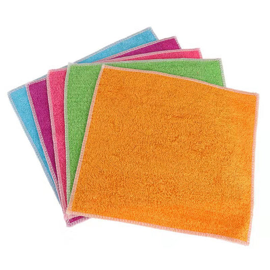 Paño de Cocina de Fibra de Bambú Absorbente sin Residuos de Aceite - Image 3