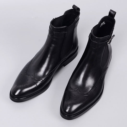 Botas Vaqueras Martin de Cuero Premium - Estilo Ejecutivo Elegante - Image 27