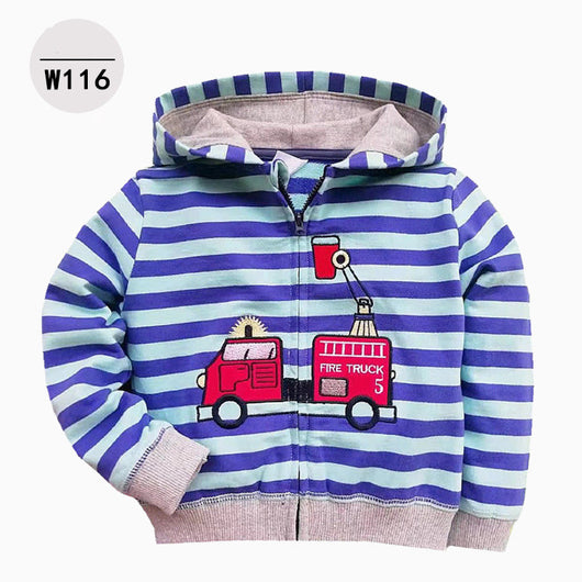 Sudadera con Capucha y Cierre para Niños - Image 7