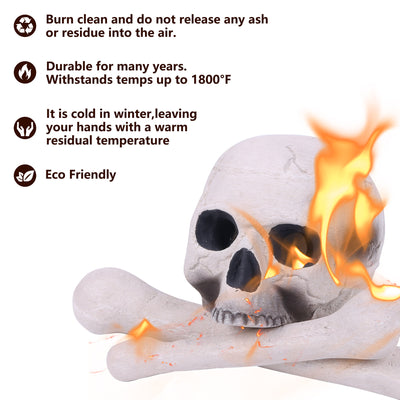 Decoración de Calavera de Cerámica para Asador y Fiestas Temáticas - Image 27