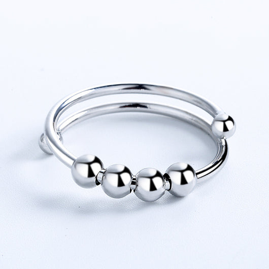 Anillo Giratorio Antiestrés - Joya Relajante para el Día de San Valentín - Image 8