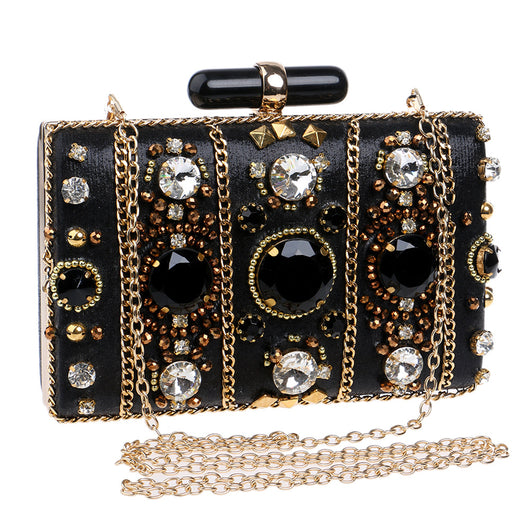 Bolso de Noche con Bordado de Cuentas - Image 8