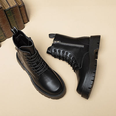 Botas Martin de Cuero para Hombre - Botines Altos Clásicos - Image 30