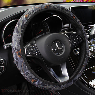 Funda Antideslizante para Volante de Auto con Diseño Camuflaje - Image 9