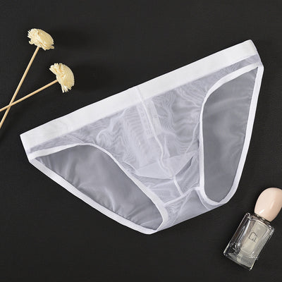 Calzoncillos Tipo Slip Transparentes de Malla Hombre Cintura Baja - Image 15