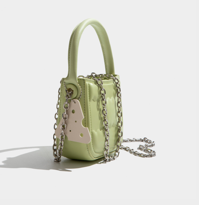 Bolso de Hombro Asimétrico Cuadrado Pequeño para Mujer - Image 9