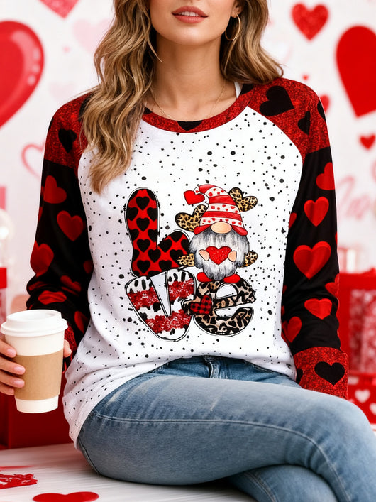 Playera Navideña Estampada Talla Grande para Mujer, Manga Larga - Image 23