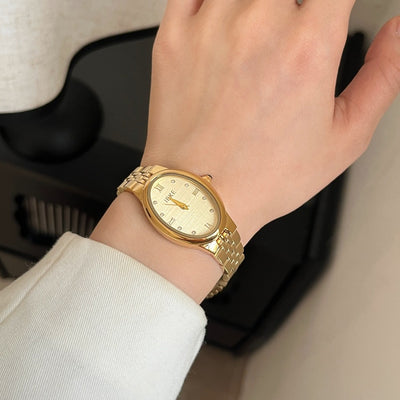 Reloj Elegante de Diseño Exclusivo con Esfera Pequeña y Detalles de Diamante - Image 5