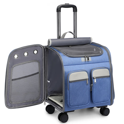 Carrito Transportín para Mascotas - Bolsa Plegable de Gran Capacidad - Image 5