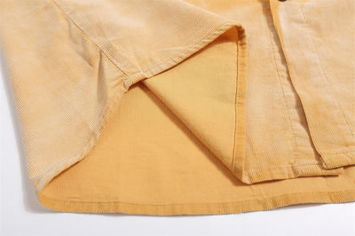 Camisa Suelta de Verano con Bolsillos Bordados para Hombre - Image 12