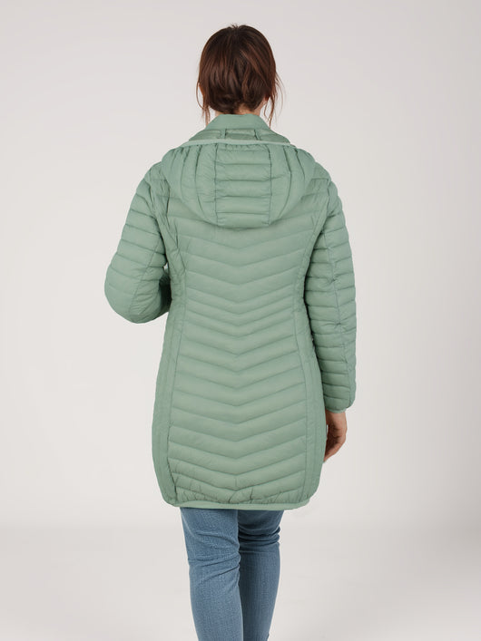Chaqueta Acolchada de Algodón para Invierno - Colores Sólidos - Image 24