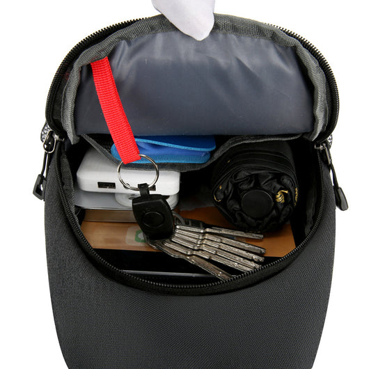 Bolsa Bandolera Multifuncional para Hombre en Lona Resistente - Image 4