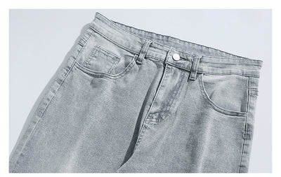 Jeans Casuales Hombre Lavado Americano Gris Bruma - Image 8