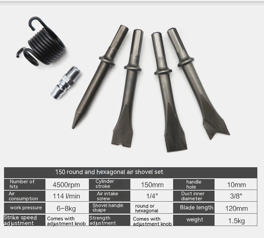 Martillo Neumático Profesional 5 en 1 - Removedor de Óxido y Reparación - Image 3