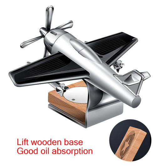 Ambientador Solar para Auto - Adorno Avión Decorativo Interior - Image 3