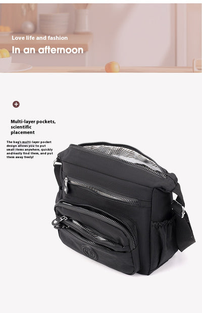Bolsa Crossbody de Nylon Ligera con Gran Capacidad - Image 21