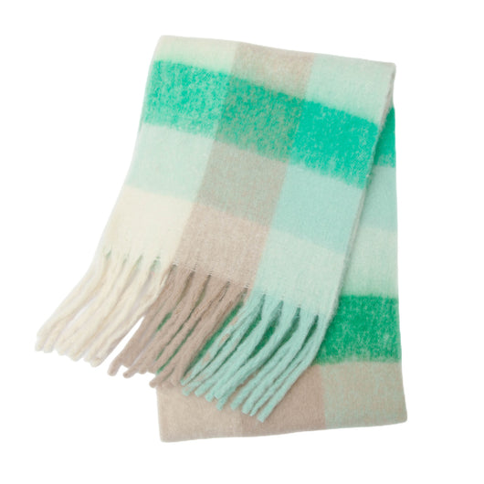 Bufanda Gruesa Cuadros Otoño Invierno - Diseño Multicolor Elegante - Image 37