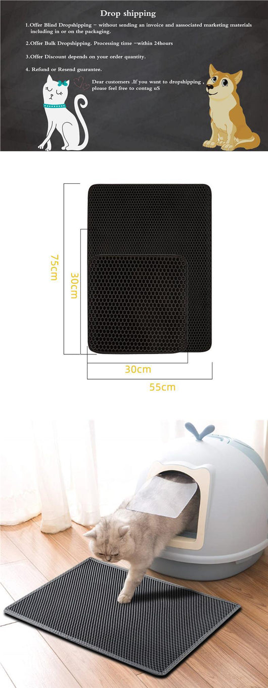 Cama Impermeable Plegable para Gatos - Diseño Doble Capa - Image 12