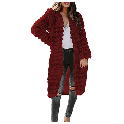 Suéter Abrigo de Lana Esponjoso para Otoño e Invierno - Image 6