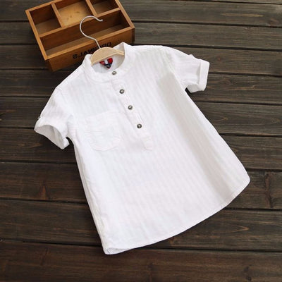 Playera de Verano para Niños - Manga Corta Fresca y Cómoda