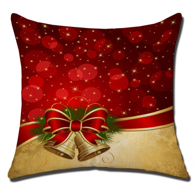 Funda de Cojín Navideño de Algodón y Lino - Image 18