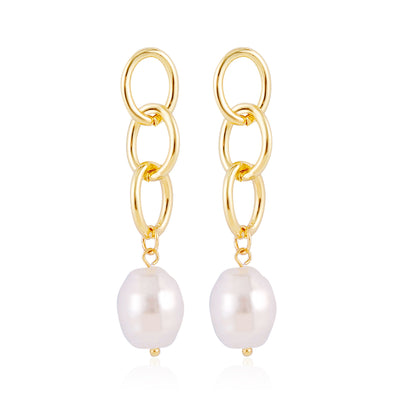 Aretes de Perlas Exquisitos para Mujer - Image 2