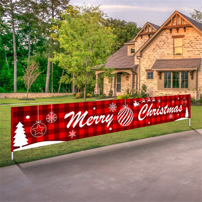 Decoraciones Navideñas: Cortinas, Banderas y Adornos Colgantes - Image 4