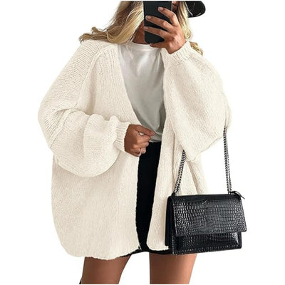 Abrigo Suéter Tejido Casual para Mujer - Image 56