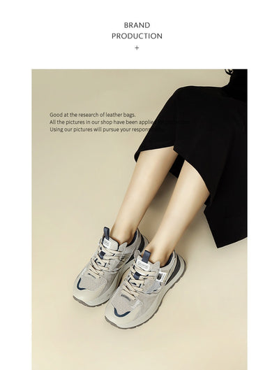 Zapatilla Casual Retro con Plataforma y Malla Transpirable para Mujer - Image 8