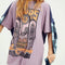 Camiseta Mujer Estampa Retro Suelta Talla Grande - Verano Estilo Moderno