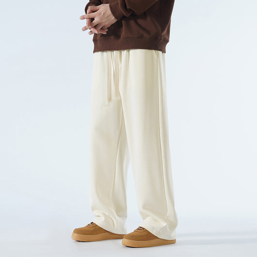 Pantalones Deportivos Holgados de Pierna Ancha para Hombre - Image 4